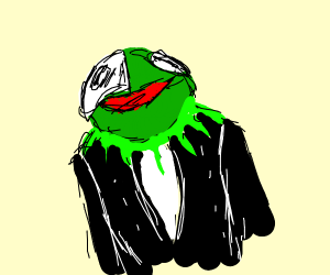 300x250 Kermit Dressed As The Phantom Of The Opera