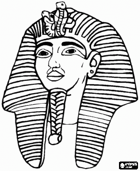 280x343 Mask Of The Pharaoh Tutankhamen With The Nemes, Famous Headdress