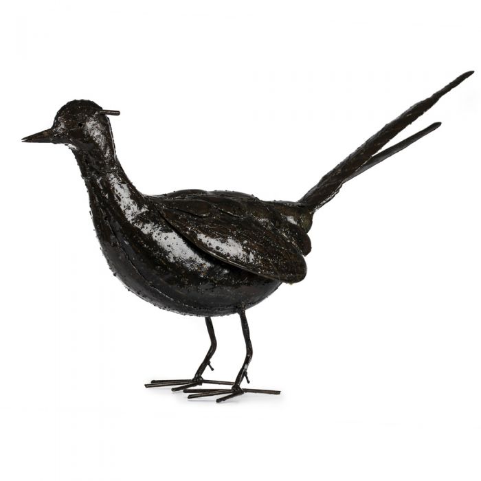 700x700 pheasant metal sculpture