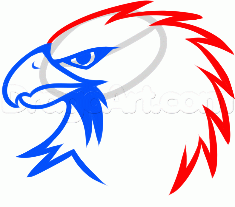 787x695 Step How To Draw A Tribal Eagle