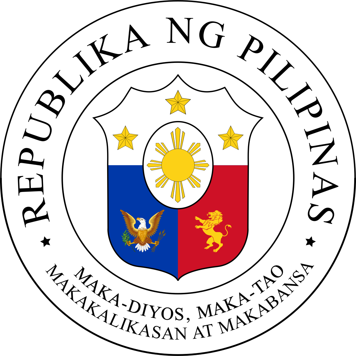 1200x1200 Great Seal Of The Philippines