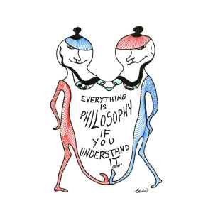 300x300 Everything Is Philosophy Drawing