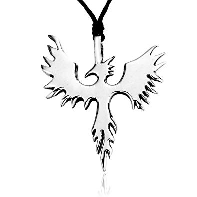 395x395 Llords Jewellery Classic Phoenix Bird Firebird Necklace Pendant