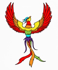 190x228 Phoenix Fantasy Bird Animals Kids Comic Cool Iphone Case