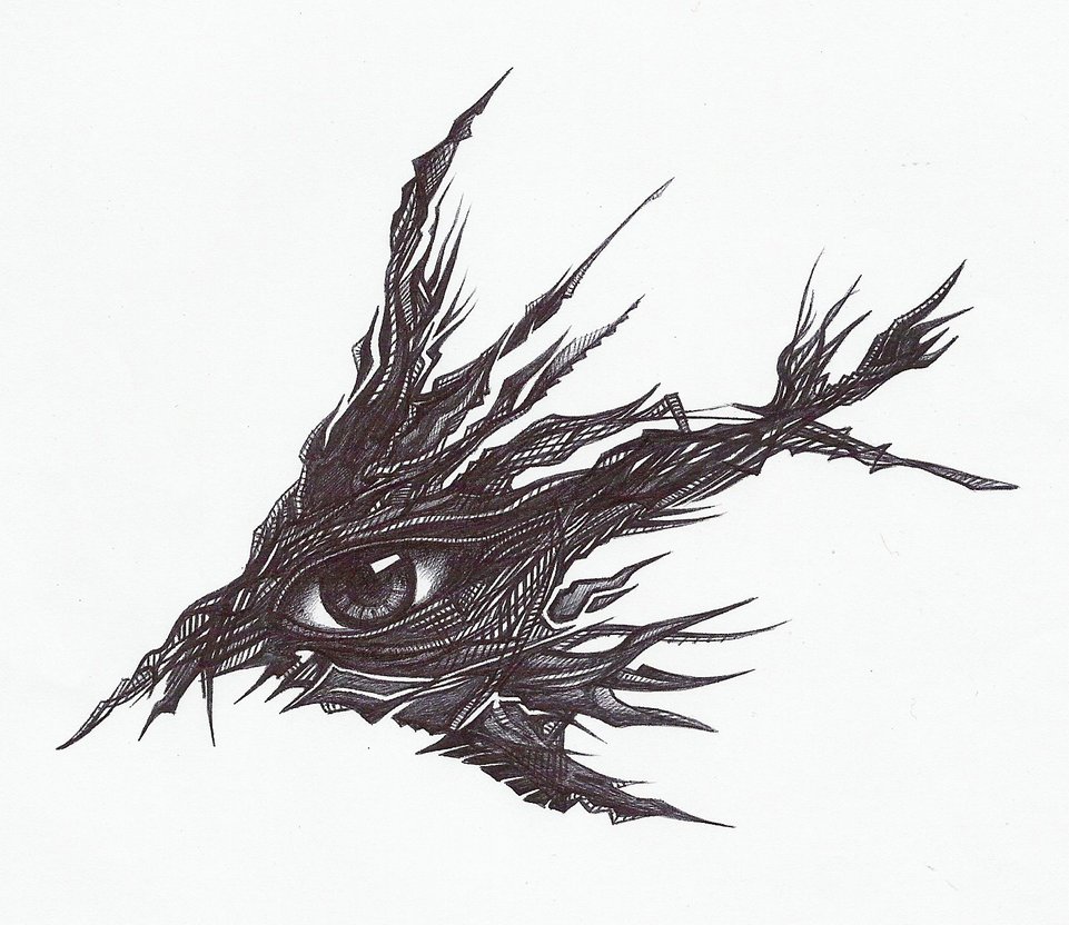 961x832 Phoenix Drawing Eye For Free Download