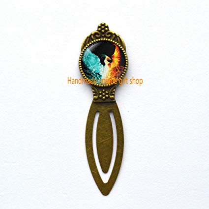 425x425 Fire And Water Bookmark, Firebird Jewelry, Phoenix