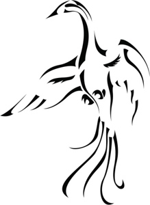 Phoenix Outline Drawing | Free download on ClipArtMag