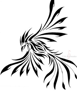 300x400 Lovely Phoenix Tattoo Ideas