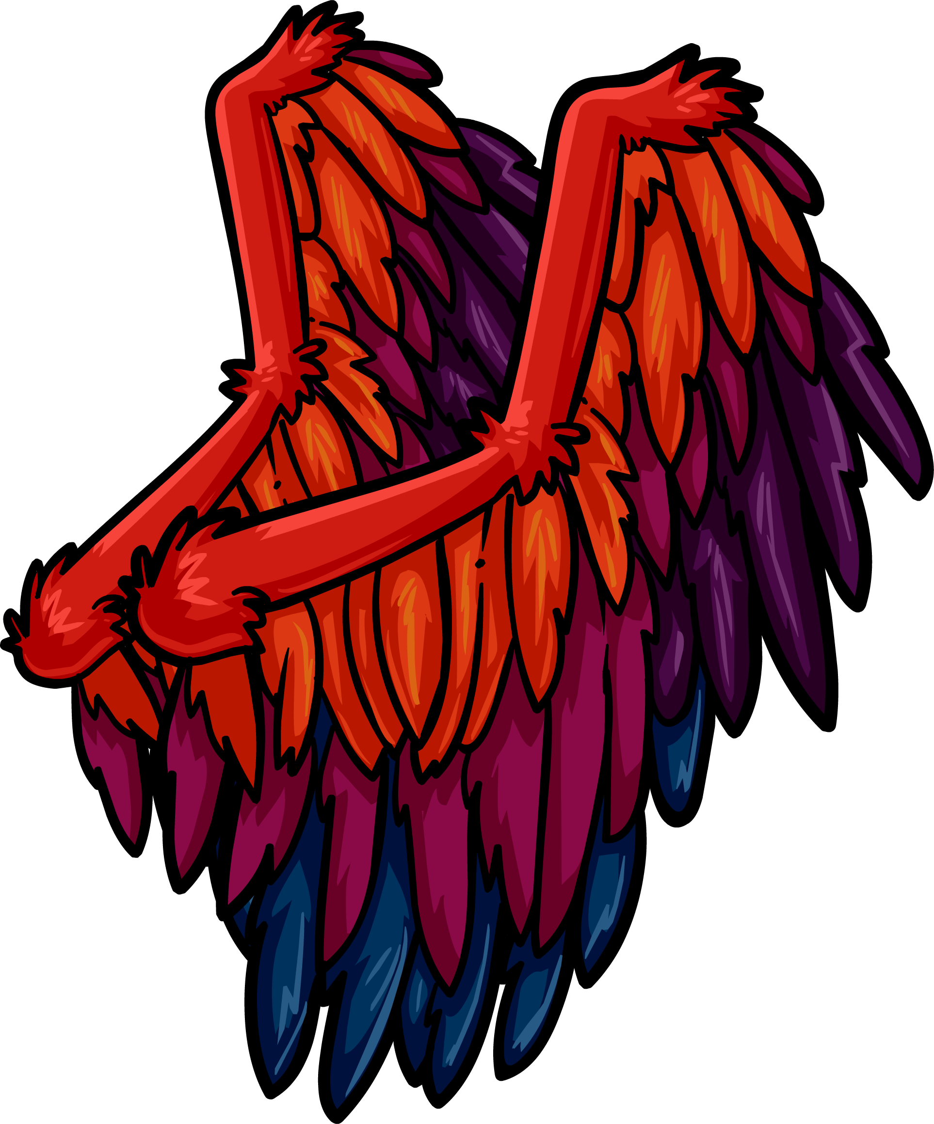1926x2319 Phoenix Wings Transparent Png Clipart Free Download