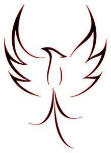 218x300 Stylized Phoenix
