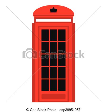 450x470 phone booth icon, flat style phone booth icon in flat style