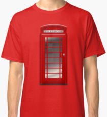 210x230 Red Phone Box Drawing T Shirts Redbubble