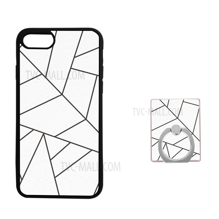 750x750 Silk Texture Tpu Phone Case With Ring Holder For Iphone Inch