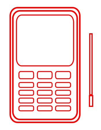 350x450 Drawing A Cartoon Cell Phone