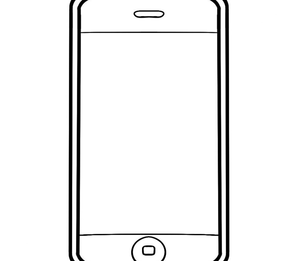 Phone Drawing | Free download on ClipArtMag
