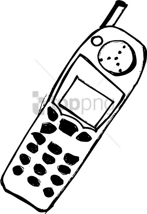481x697 phone drawing png image with transparent background toppng