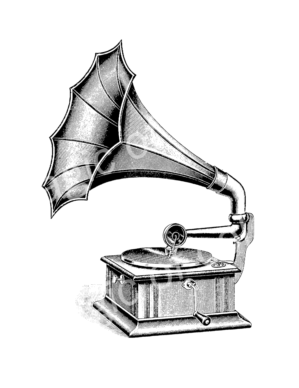 Phonograph Drawing
