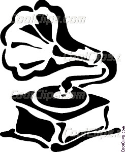 246x300 phonograph gramophone record vector clip art