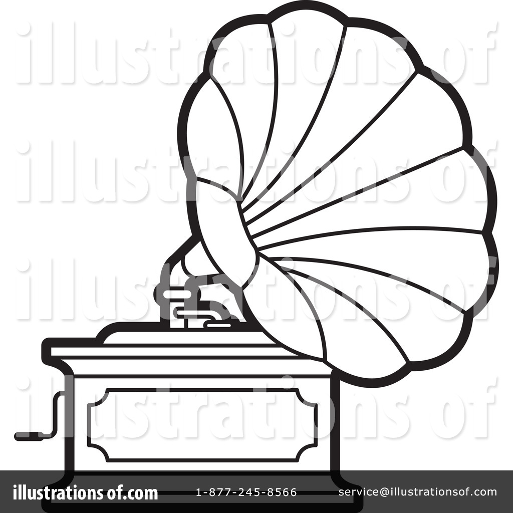 1024x1024 gramophone drawing transparent for free download