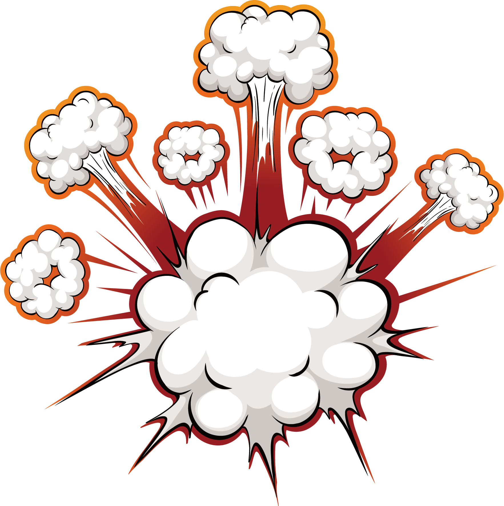 How To Draw A Cartoon Explosion : Explosion Mycrafts | Bodhoswasust