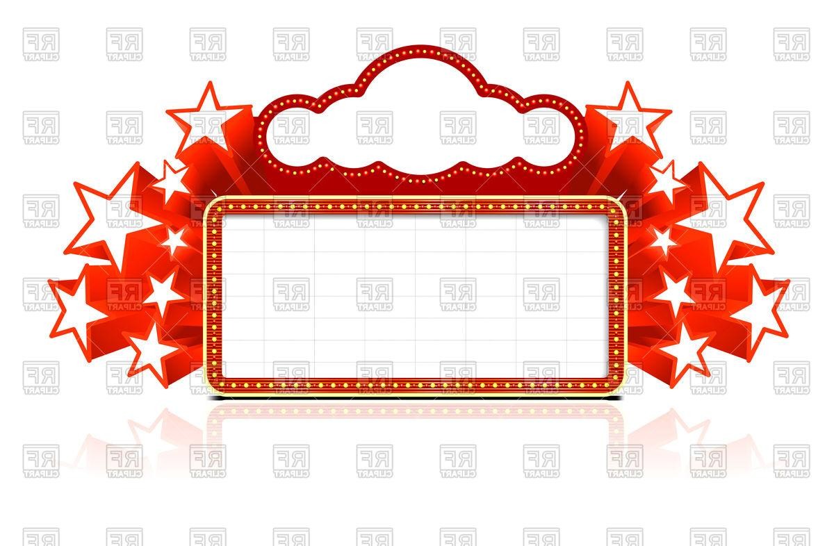 1200x786 Best Free Neon Marquee Frame Download Royalty Vector