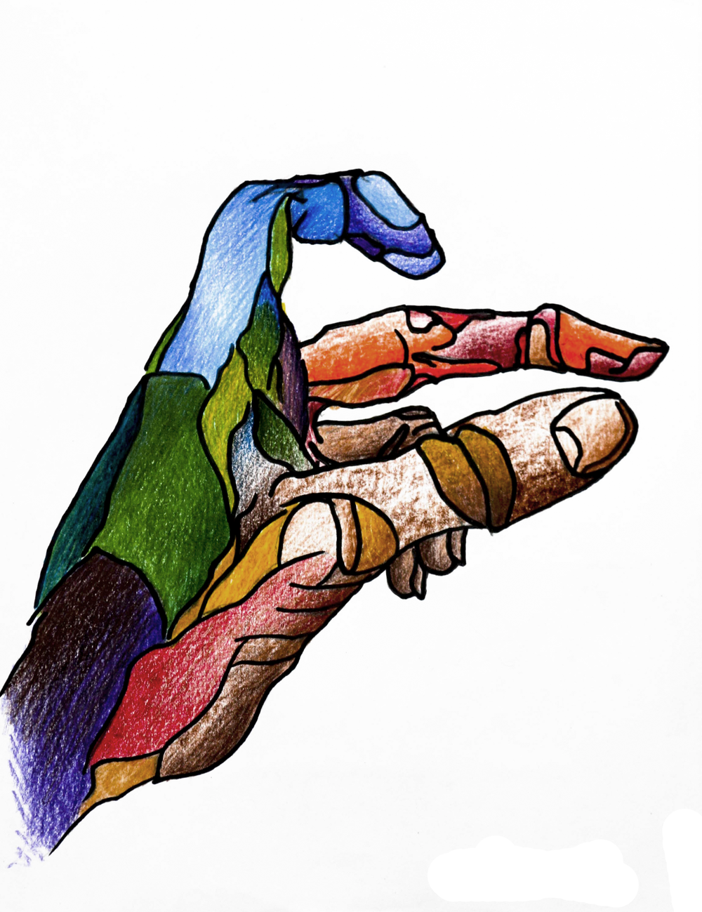 1000x1299 Color Drawing Ezra