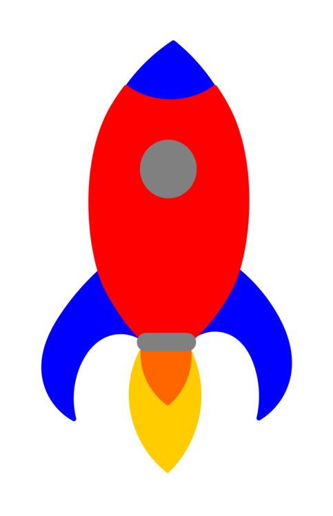 483x749 Computer Icons Line Art Rocket Primary Color Drawing Cc0