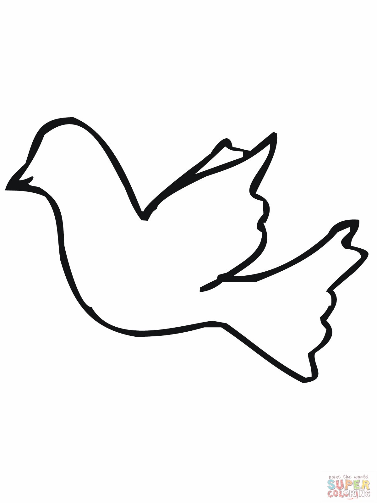 1200x1600 Bird Outline Drawing Free Download Clip Art