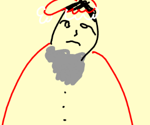 300x250 photorealistic portrayal of father christmas