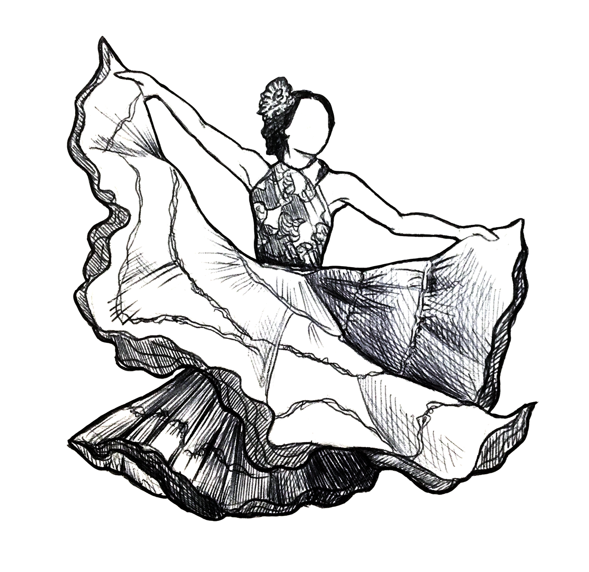 1200x1165 Dancer Sticker Design On Behance