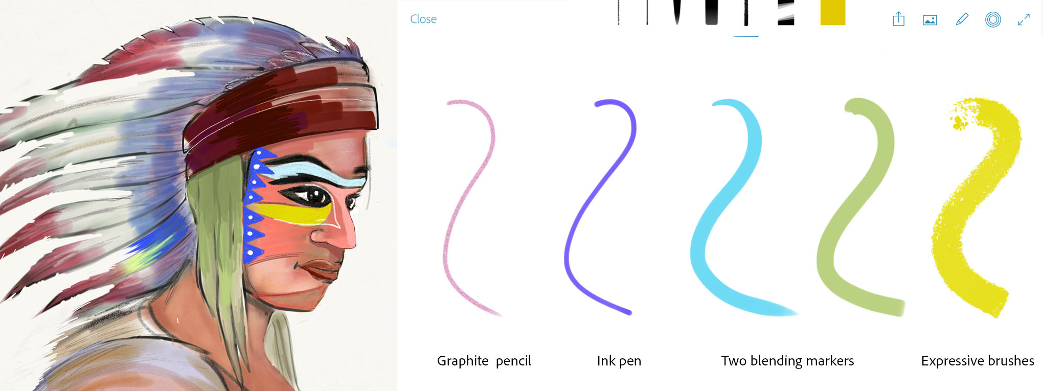 2040x765 express yourself anywhere with adobe photoshop sketch adobe