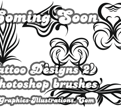 400x360 Photoshop Brushes Set