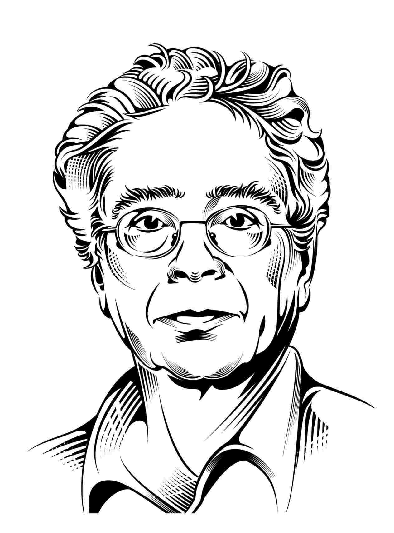 1264x1706 Photo Line Art Drawing From Face Photoshop With Adobe Illustrator