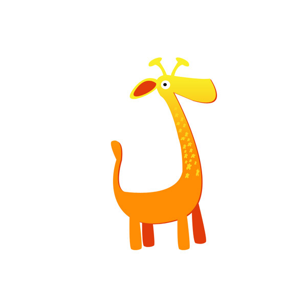 600x600 Drawing A Cute Giraffe In Photoshop