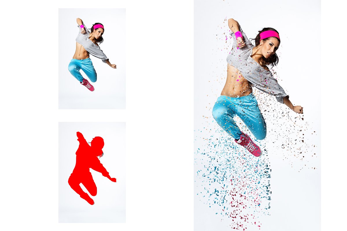 1200x800 Broken Dispersion Photoshop Action Free Download Adobe Download
