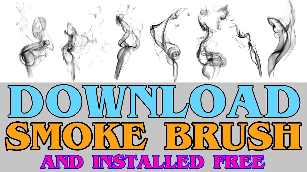 1280x720 How To Download Smoke Brush And Installed Photoshop Tutorial