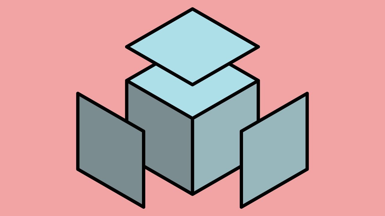 1280x720 How To Instantly Draw An Isometric Cube