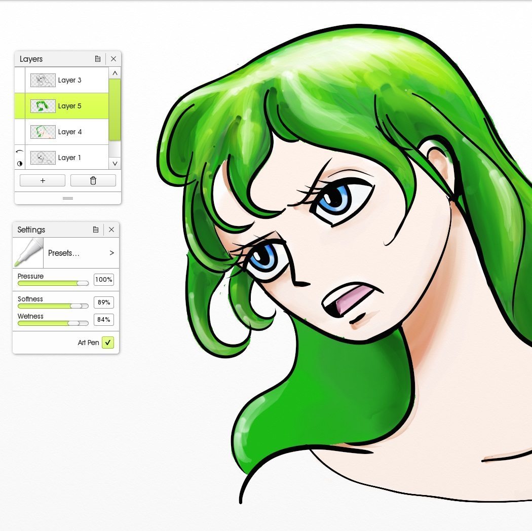 1050x1048 Drawing Coloring In Artrage Lite Video Tutorials