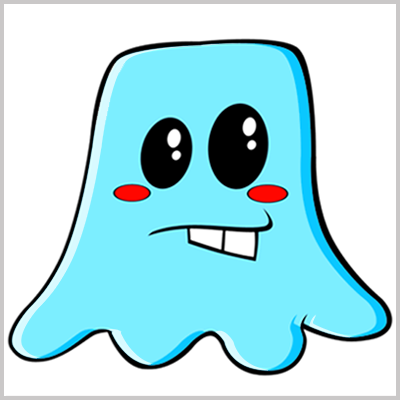 400x400 Create A Blue Vector Character From Pencil Sketch To Coloring