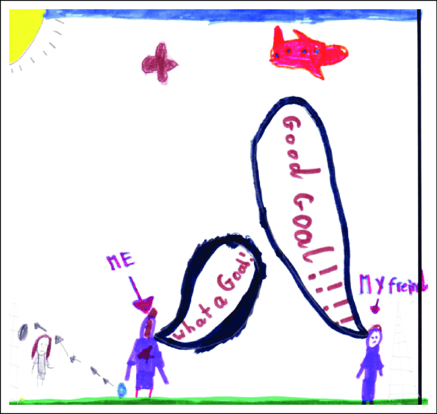 850x806 Boy's Physical Activity Drawing