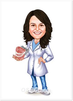 236x327 physician caricature ps in caricature, drawings, medical