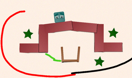 450x267 Line Drawing Physics Drop Logic Puzzle Walkthrough Level