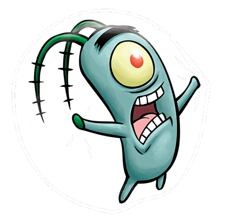 480x445 Spongebob Plant Plankton Transparent Png Clipart Free Download