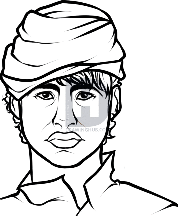 594x720 How To Draw Pi From Life Of Pi, Step