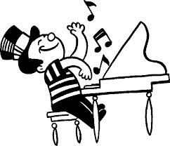 242x208 This Is A Cartoon Drawing Of A Boy Playing The Piano This Is One