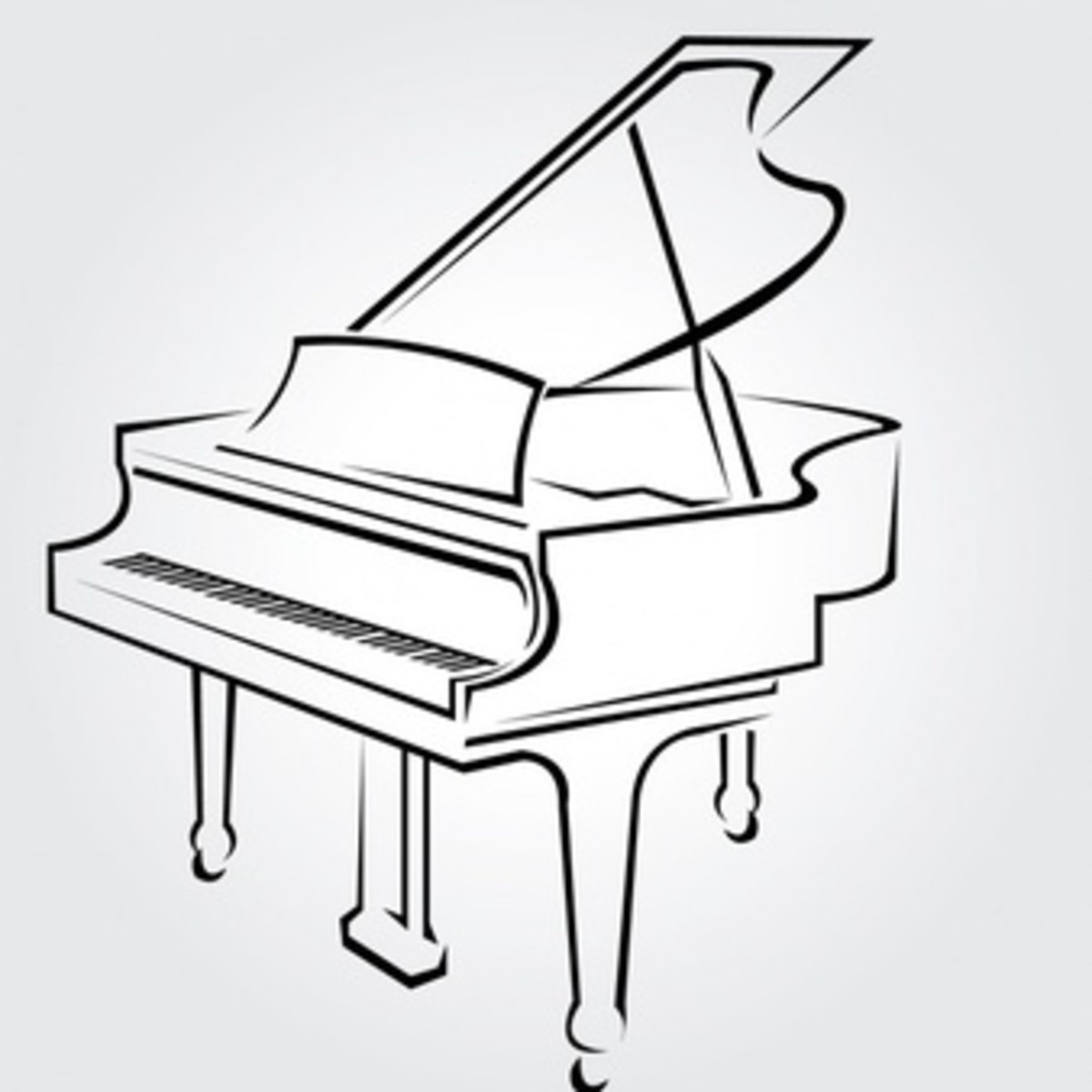 1200x1200 Piano Drawing Basic For Free Download