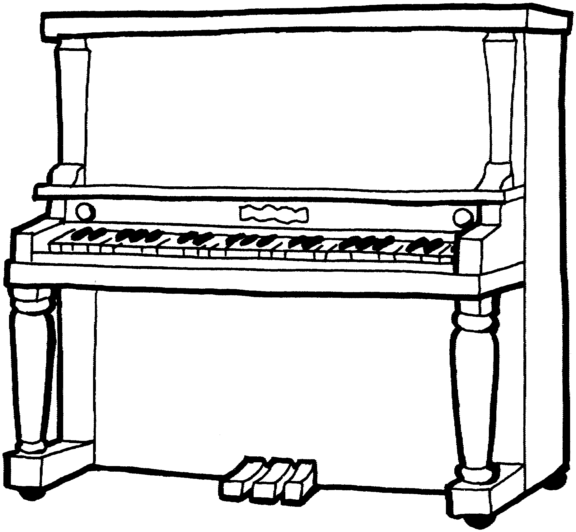 1851x1710 Piano Drawing For Free Download