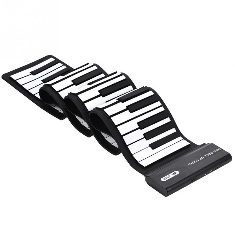 800x800 keys flexible midi keyboard usb charging roll up piano keyboard