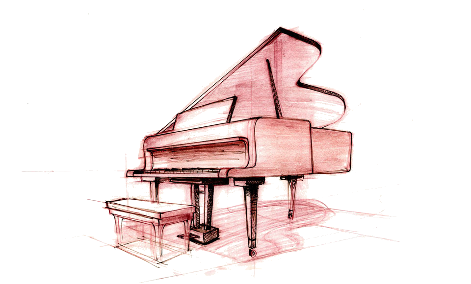 960x580 Piano Keys Drawing Pictures And Cliparts, Download Free