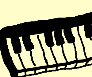 300x250 Piano Keys